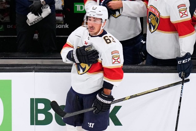 Brad Marchand vendte tilbage til TD Garden som Florida Panther